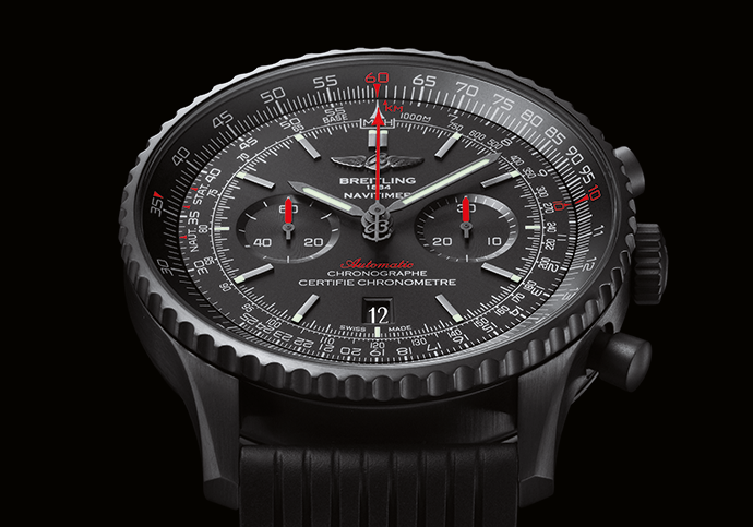 breitling schwarze uhr